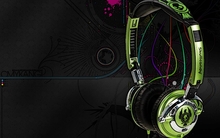 headphones music 1440x900 wallpaper 